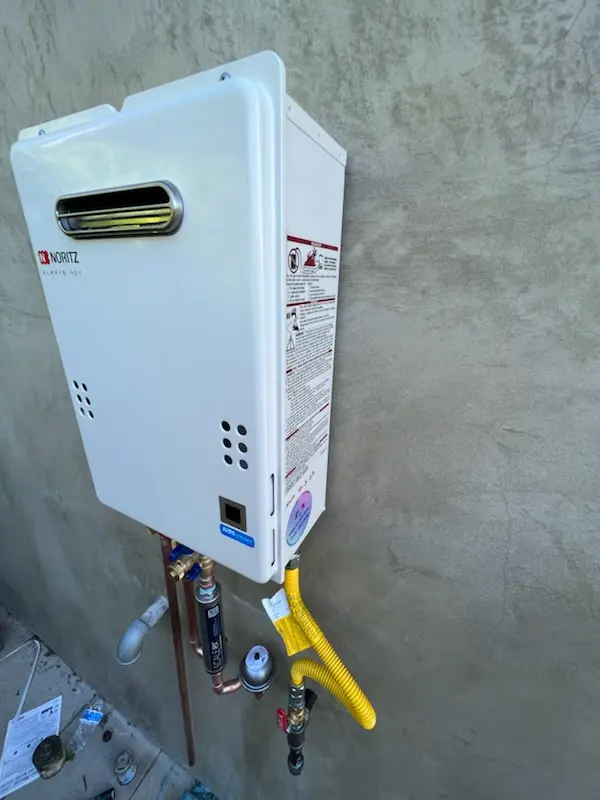 Tankless water heater installation for Oak Glen homes